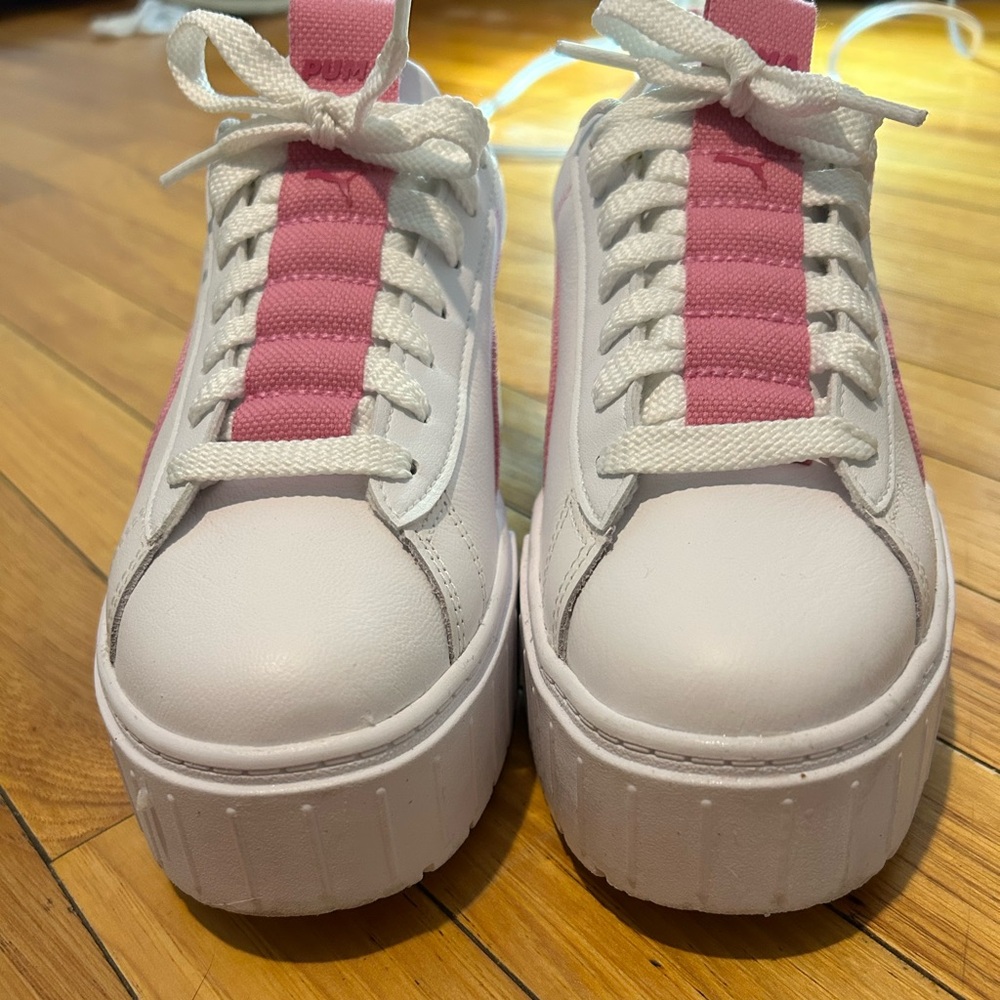 Puma Women's Sneakers - White and Pink